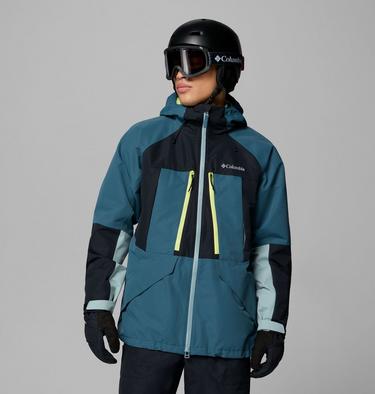 Men's Coreshot Shell Jacket, Color: Everblue, Black, Crushed Blue, image 1