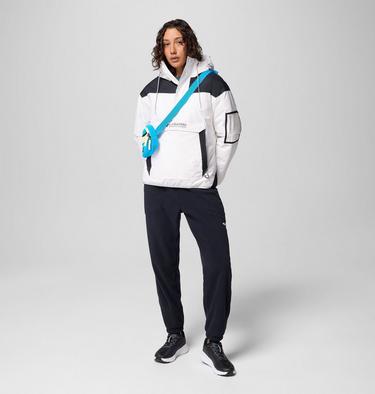 Women's Challenger Insulated Pullover, Color: Sea Salt, Black, image 2