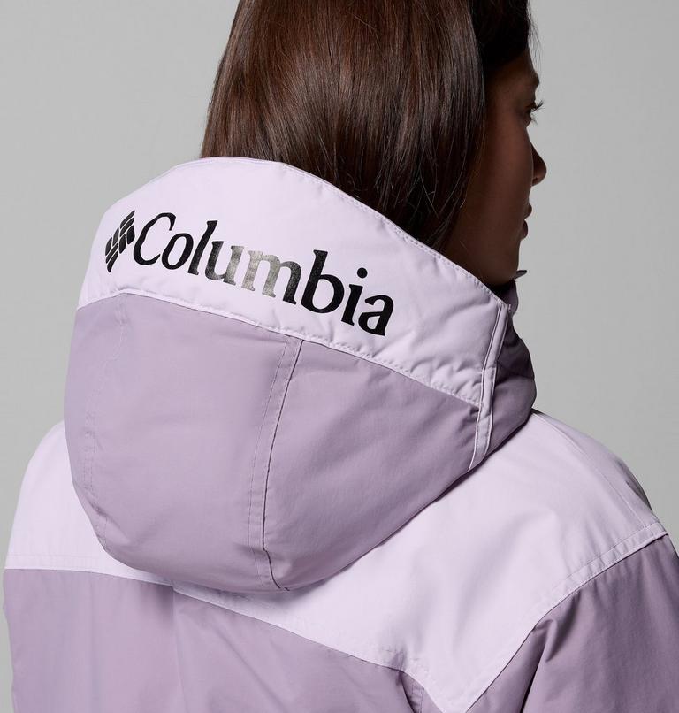 Women's Challenger Insulated Pullover Anorak, Color: Shale Purple, Lavender Pearl, image 8