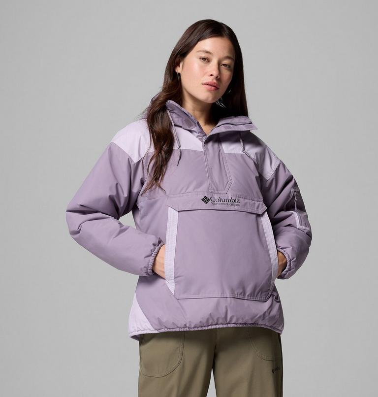 Women's Challenger Insulated Pullover Anorak, Color: Shale Purple, Lavender Pearl, image 1