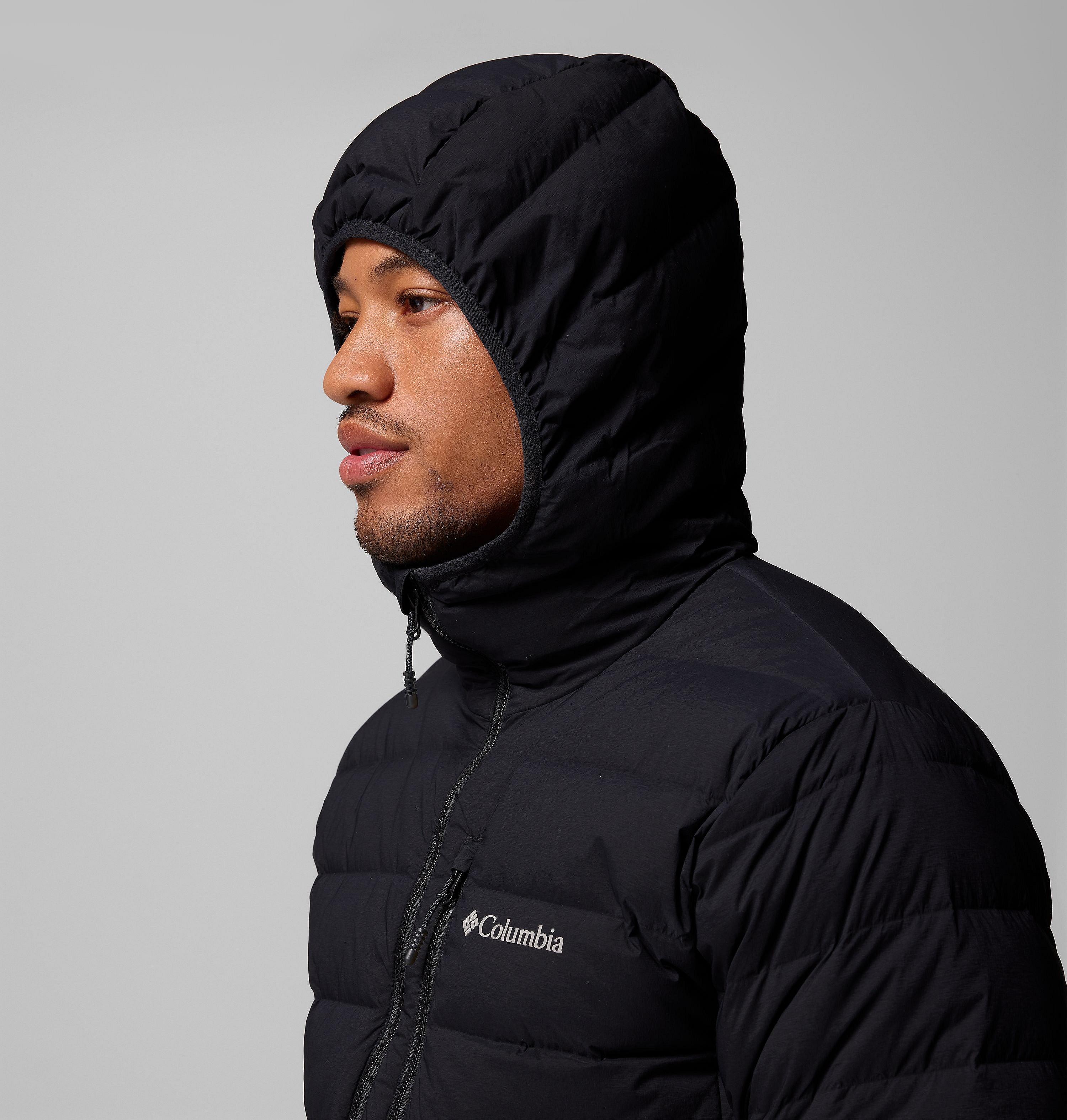 Manteau à capuchon en duvet extensible Drift Peak pour homme | 010 | M 8
