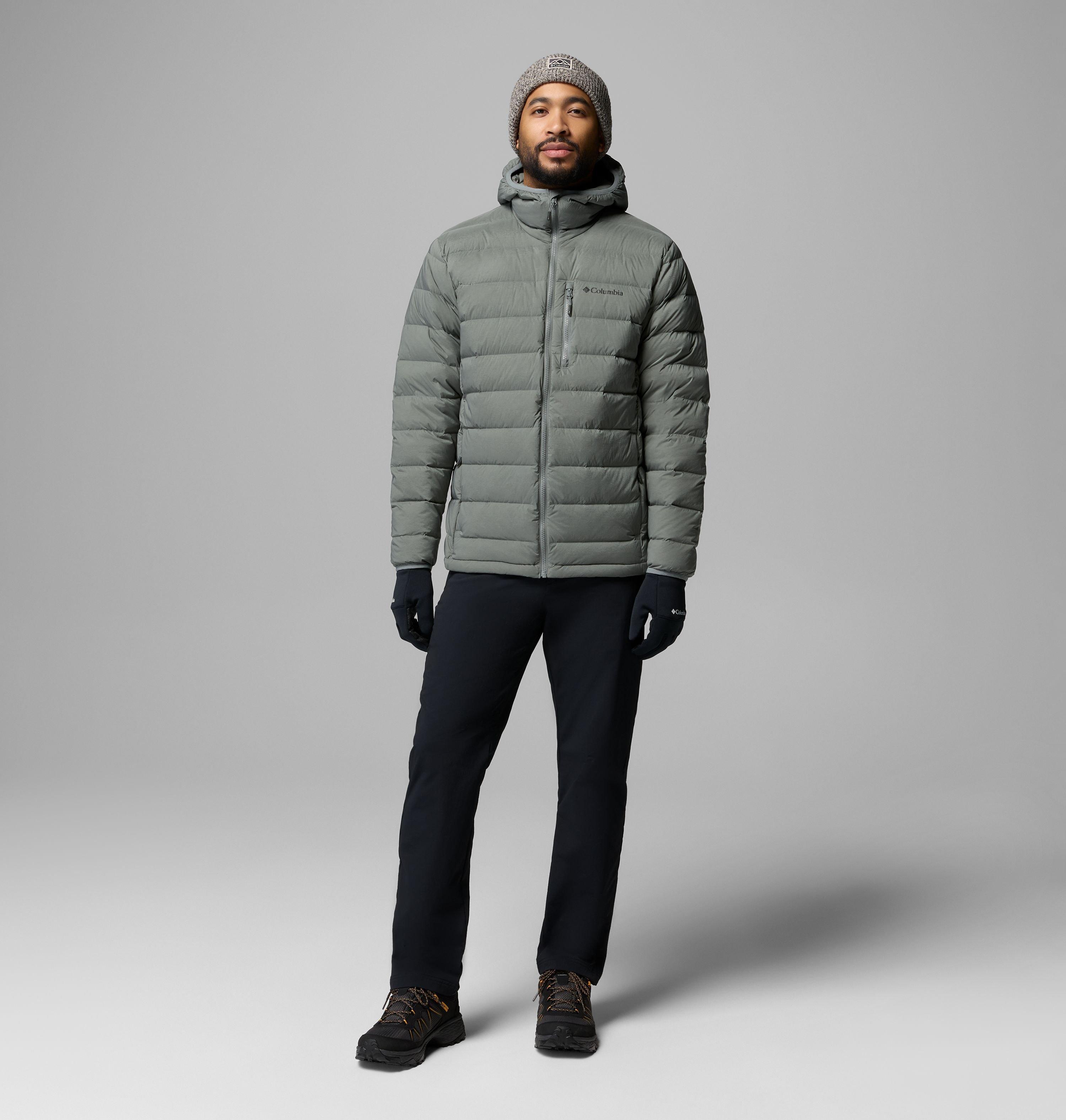 Men's Drift Peak Down Hooded Jacket | 342 | M 2