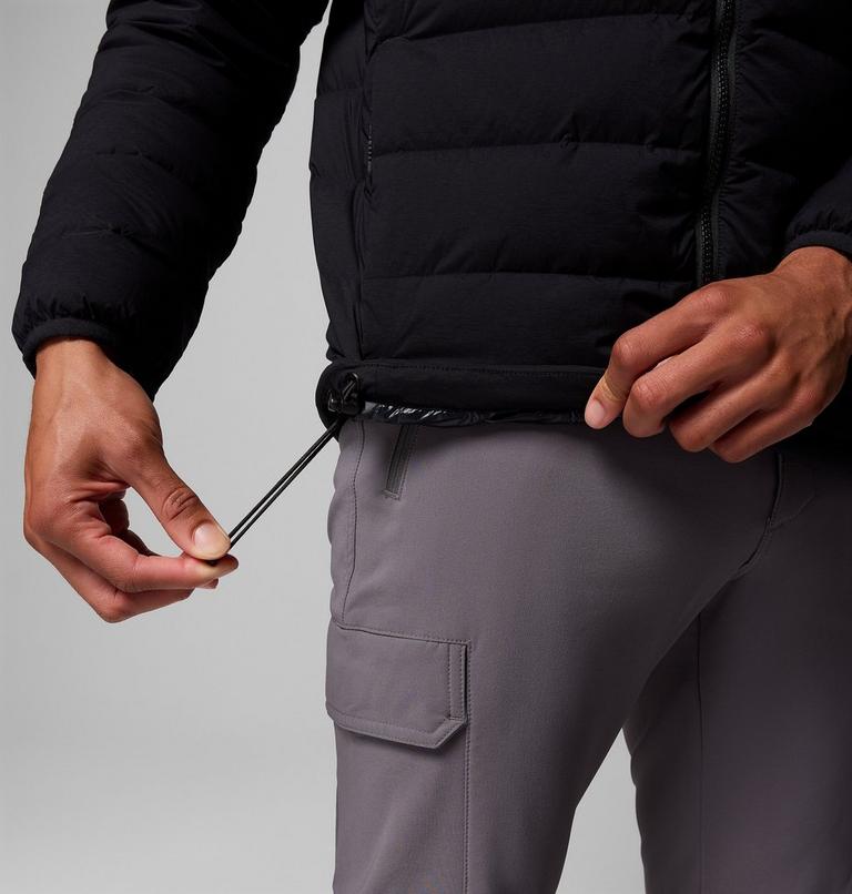 Chaqueta elástica de plumón con capucha Drift Peak para hombre, Color: Black, image 9