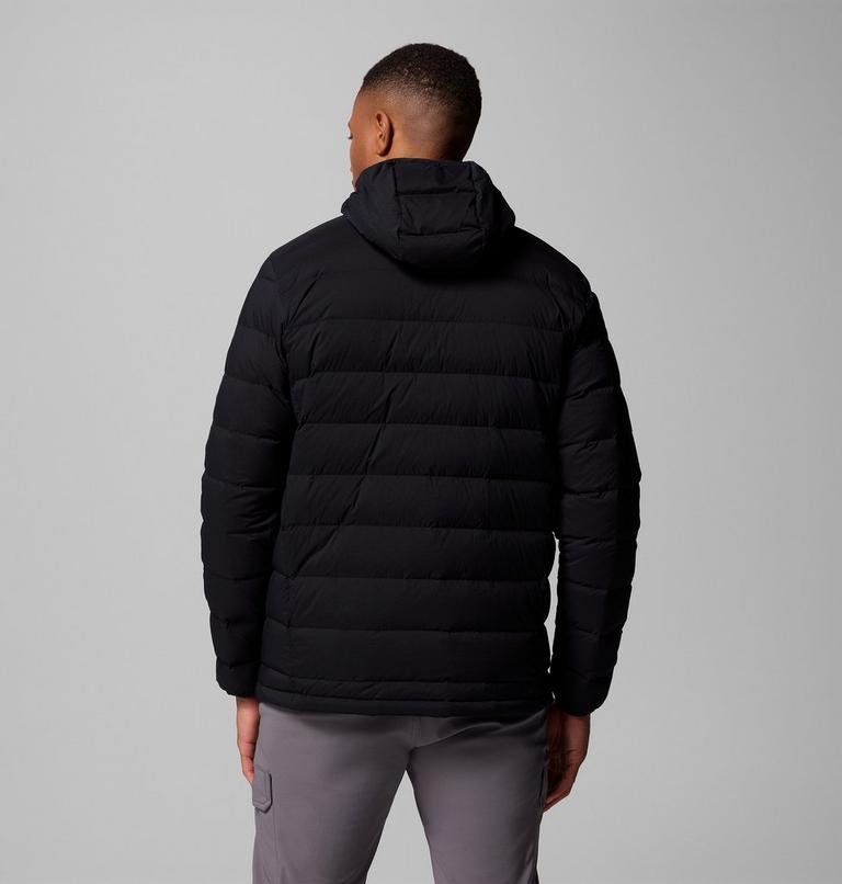 Chaqueta elástica de plumón con capucha Drift Peak para hombre, Color: Black, image 3