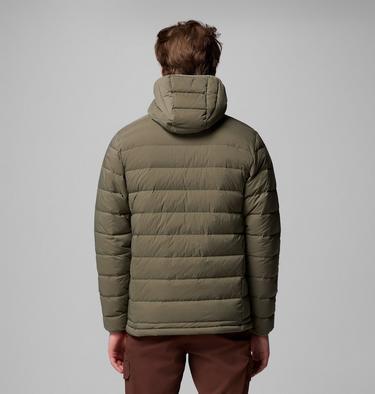 Veste en Duvet à Capuche Extensible Drift Peak Homme, Color: Stone Green, image 7
