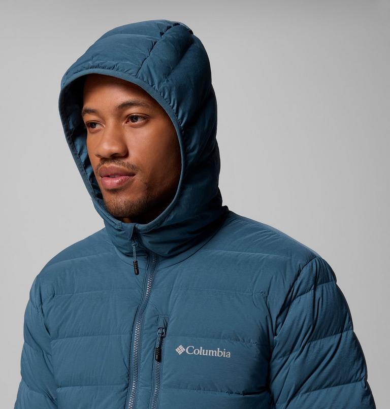 Chaqueta elástica de plumón con capucha Drift Peak para hombre, Color: Everblue, image 8