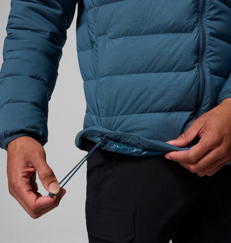 Chaqueta elástica de plumón con capucha Drift Peak para hombre, Color: Everblue, image 9