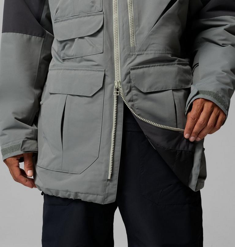 Men's Coreshot Waterproof Ski Jacket, Color: Sedona Sage, Shark, image 13