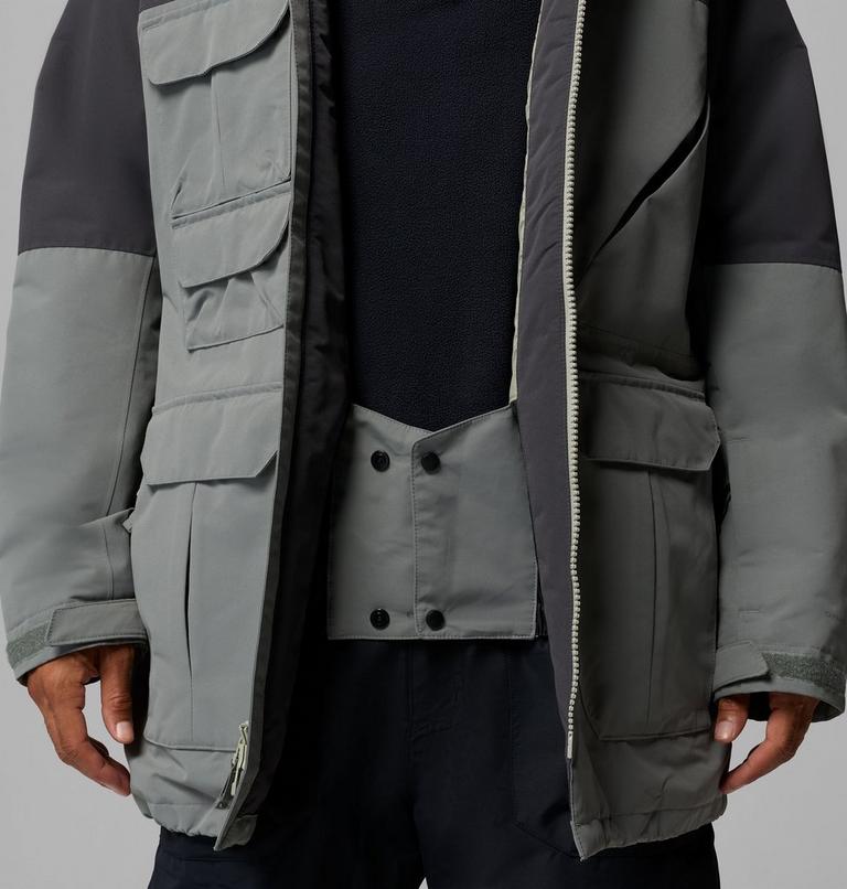 Men's Coreshot Waterproof Ski Jacket, Color: Sedona Sage, Shark, image 6