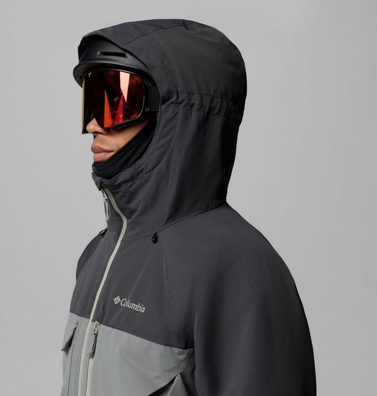 Men's Coreshot Waterproof Ski Jacket, Color: Sedona Sage, Shark, image 8