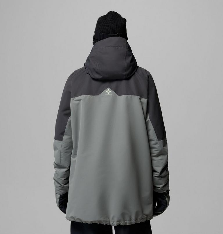 Men's Coreshot Waterproof Ski Jacket, Color: Sedona Sage, Shark, image 3