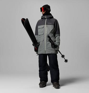Men's Coreshot Waterproof Ski Jacket, Color: Sedona Sage, Shark, image 6