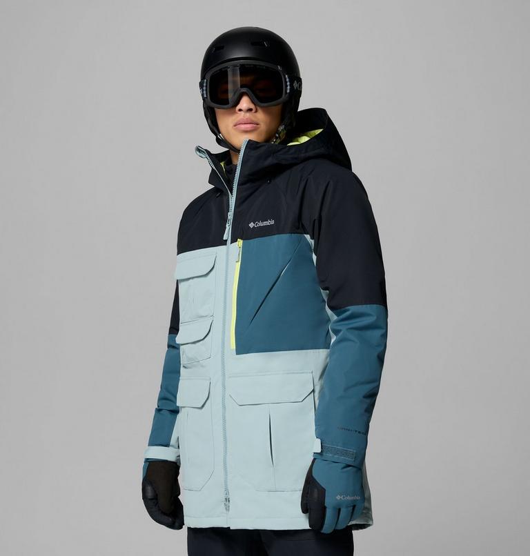 Chaqueta de esquí impermeable Coreshot para hombre, Color: Crushed Blue, Black, Everblue, image 4