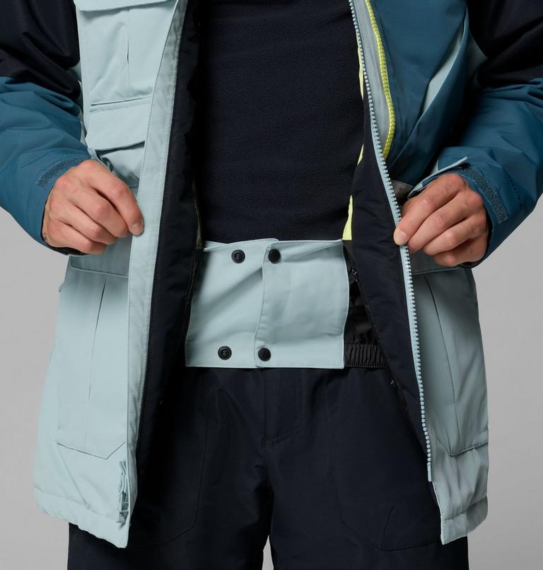 Chaqueta de esquí impermeable Coreshot para hombre, Color: Crushed Blue, Black, Everblue, image 6