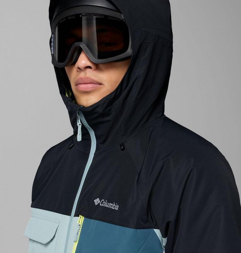 Chaqueta de esquí impermeable Coreshot para hombre, Color: Crushed Blue, Black, Everblue, image 7
