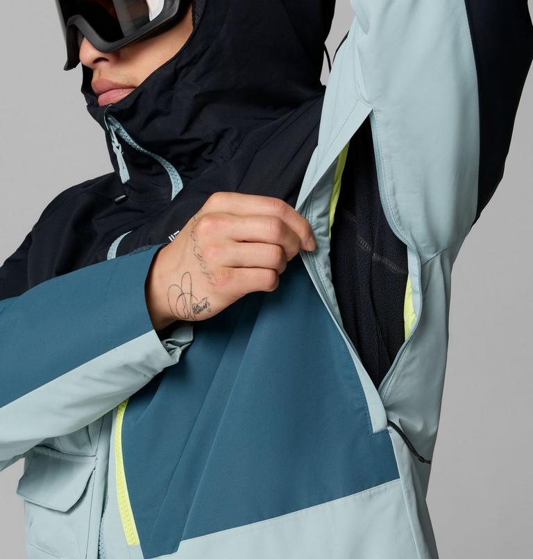 Chaqueta de esquí impermeable Coreshot para hombre, Color: Crushed Blue, Black, Everblue, image 10