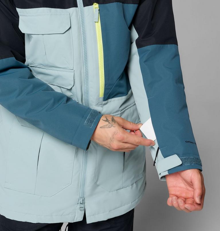 Chaqueta de esquí impermeable Coreshot para hombre, Color: Crushed Blue, Black, Everblue, image 11