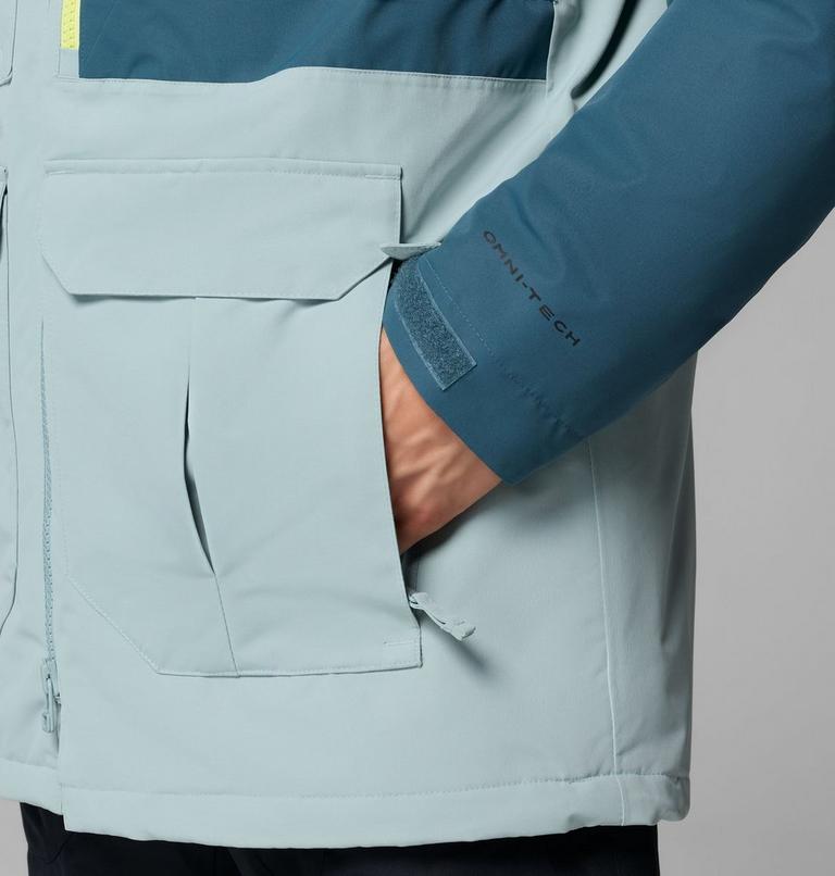 Chaqueta de esquí impermeable Coreshot para hombre, Color: Crushed Blue, Black, Everblue, image 12