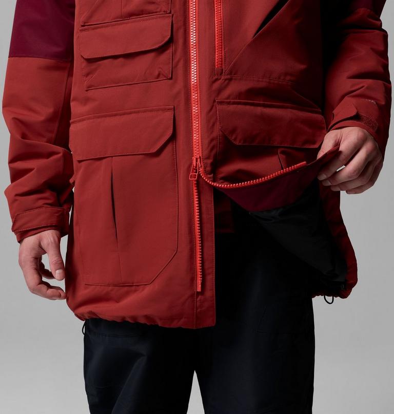 Veste de Ski Imperm&eacute;able Coreshot Homme, Color: Red Oxide, Rich Wine, image 14