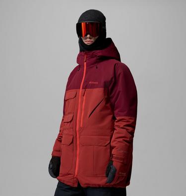 Veste de Ski Imperm&eacute;able Coreshot Homme, Color: Red Oxide, Rich Wine, image 4