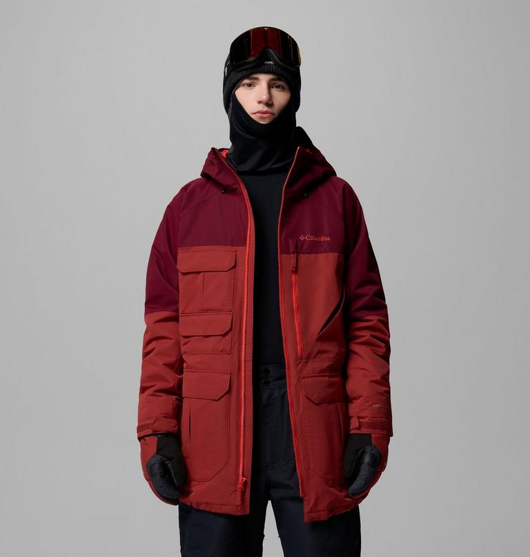 Veste de Ski Imperm&eacute;able Coreshot Homme, Color: Red Oxide, Rich Wine, image 5