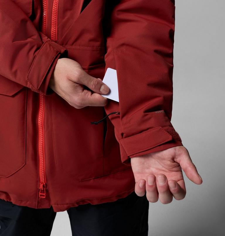 Veste de Ski Imperm&eacute;able Coreshot Homme, Color: Red Oxide, Rich Wine, image 12