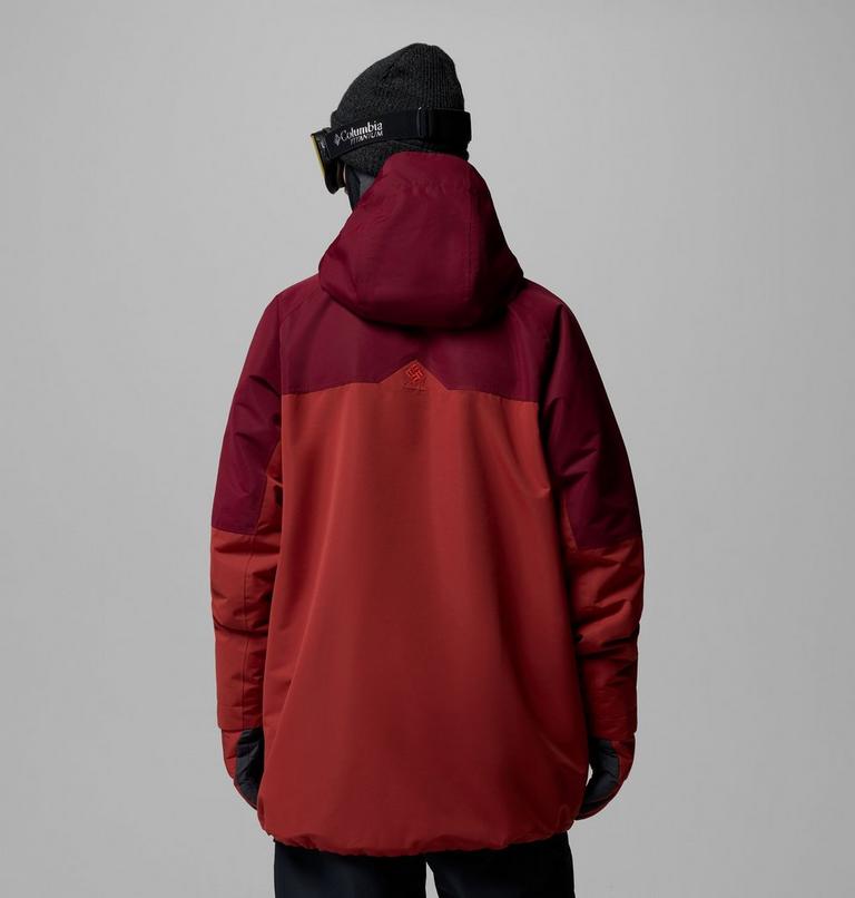 Veste de Ski Imperm&eacute;able Coreshot Homme, Color: Red Oxide, Rich Wine, image 3