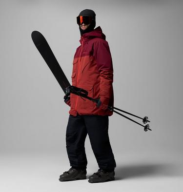 Veste de Ski Imperm&eacute;able Coreshot Homme, Color: Red Oxide, Rich Wine, image 2