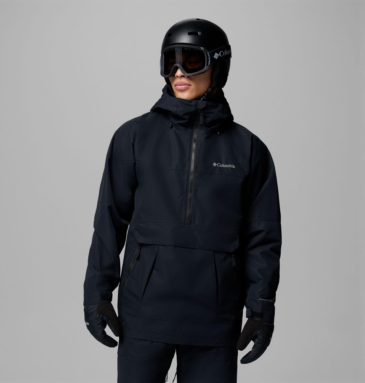 Мужская куртка Columbia Coreshot Anorak, цвет: Чёрный — фото 1