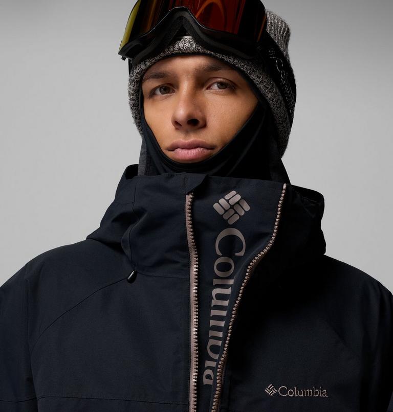 Men's Coreshot Shell Waterproof Ski Anorak, Color: Iron, Black, image 5