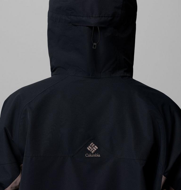 Men's Coreshot Shell Waterproof Ski Anorak, Color: Iron, Black, image 7