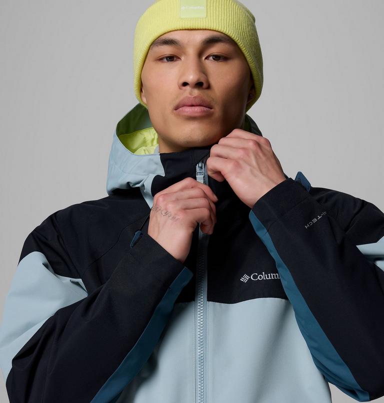 Anorak shell de esquí impermeable Coreshot para hombre, Color: Everblue, Crushed Blue, Black, image 5