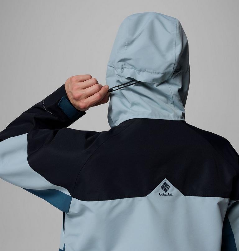 Anorak shell de esquí impermeable Coreshot para hombre, Color: Everblue, Crushed Blue, Black, image 12
