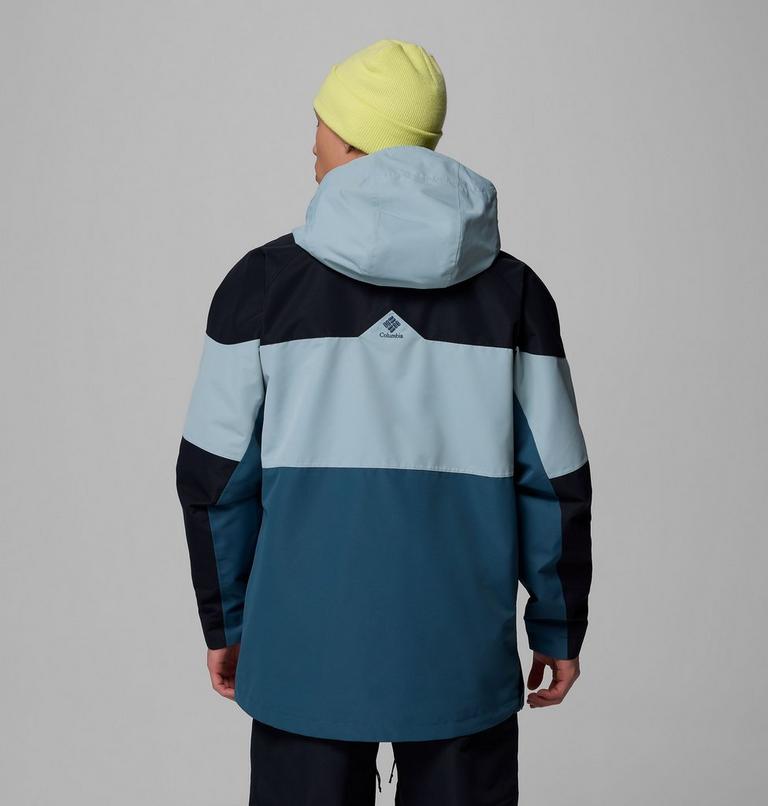 Anorak shell de esquí impermeable Coreshot para hombre, Color: Everblue, Crushed Blue, Black, image 3