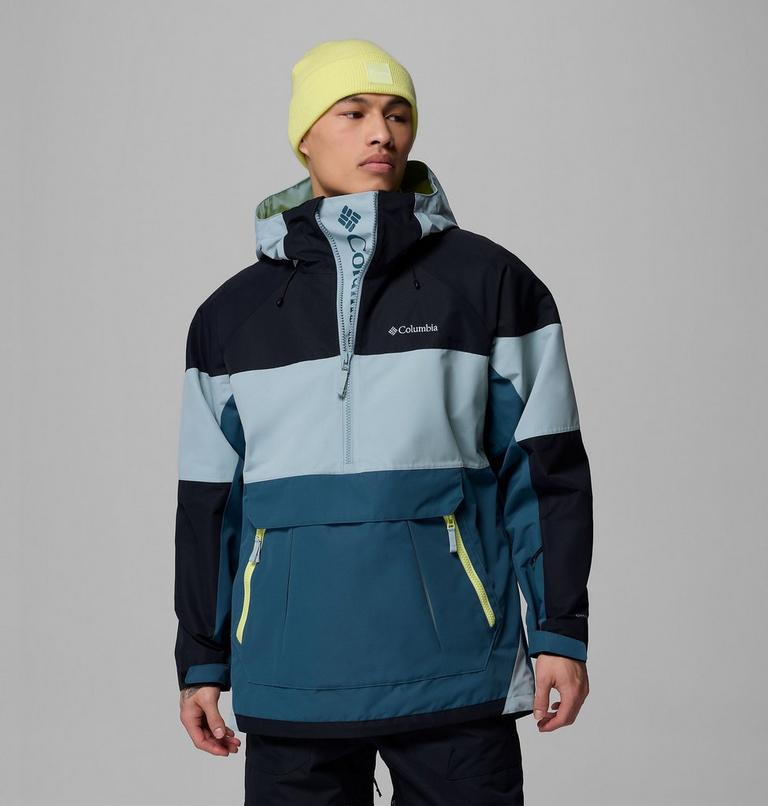 Anorak shell de esquí impermeable Coreshot para hombre, Color: Everblue, Crushed Blue, Black, image 1