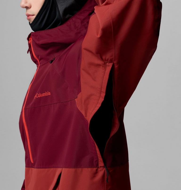 Anorak de Ski Imperm&eacute;able Coreshot Homme, Color: Red Oxide, Rich Wine, image 8