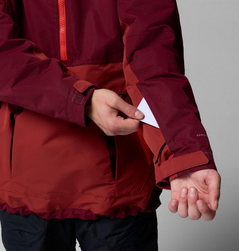 Anorak de Ski Imperm&eacute;able Coreshot Homme, Color: Red Oxide, Rich Wine, image 9