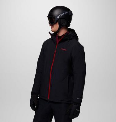 Men's Powder Prime Waterproof Ski Jacket, Color: Black, image 4
