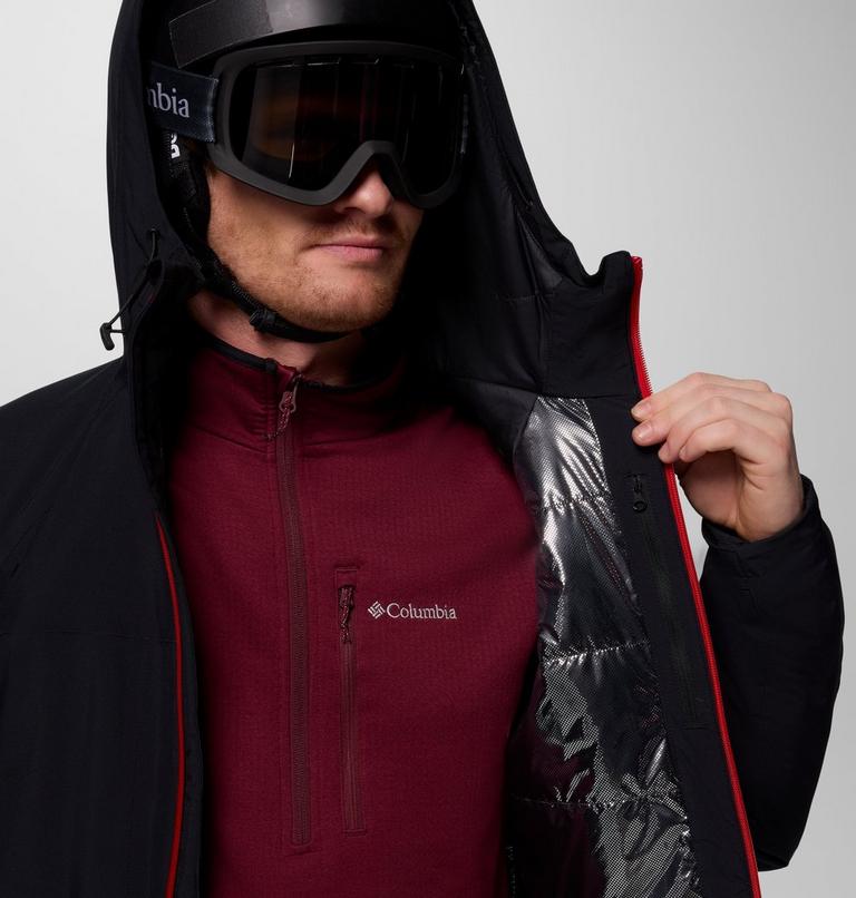 Chaqueta de esquí impermeable Powder Prime para hombre, Color: Black, image 6