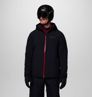 Men's Powder Prime Waterproof Ski Jacket, Color: Black, image 7