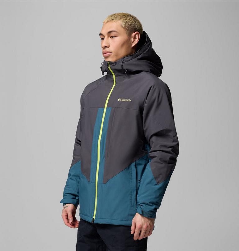 Chaqueta de esquí impermeable Powder Prime para hombre, Color: Everblue, Shark, image 4