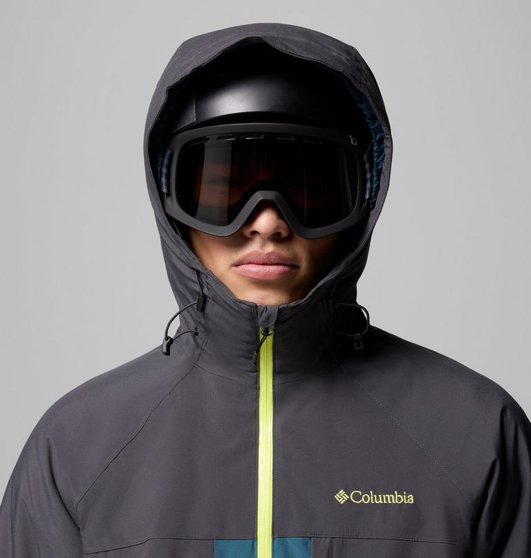 Chaqueta de esquí impermeable Powder Prime para hombre, Color: Everblue, Shark, image 8