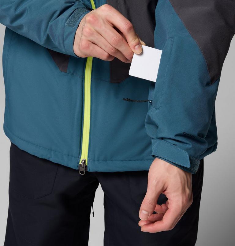 Chaqueta de esquí impermeable Powder Prime para hombre, Color: Everblue, Shark, image 10