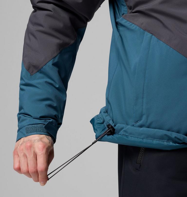 Chaqueta de esquí impermeable Powder Prime para hombre, Color: Everblue, Shark, image 11