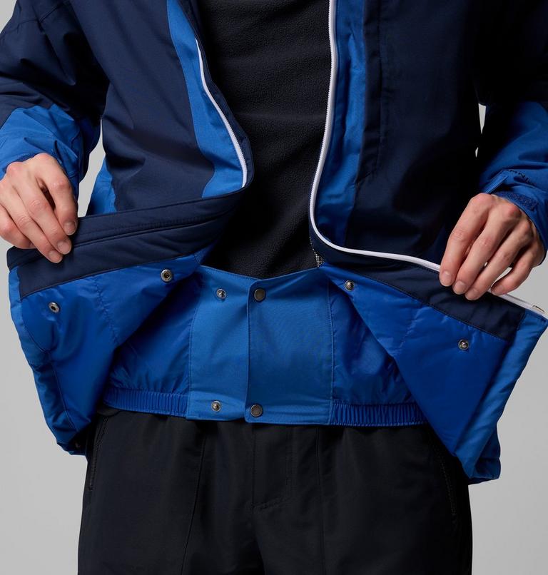 Chaqueta de esquí impermeable Powder Prime para hombre, Color: Mountain Blue, Collegiate Navy, image 7