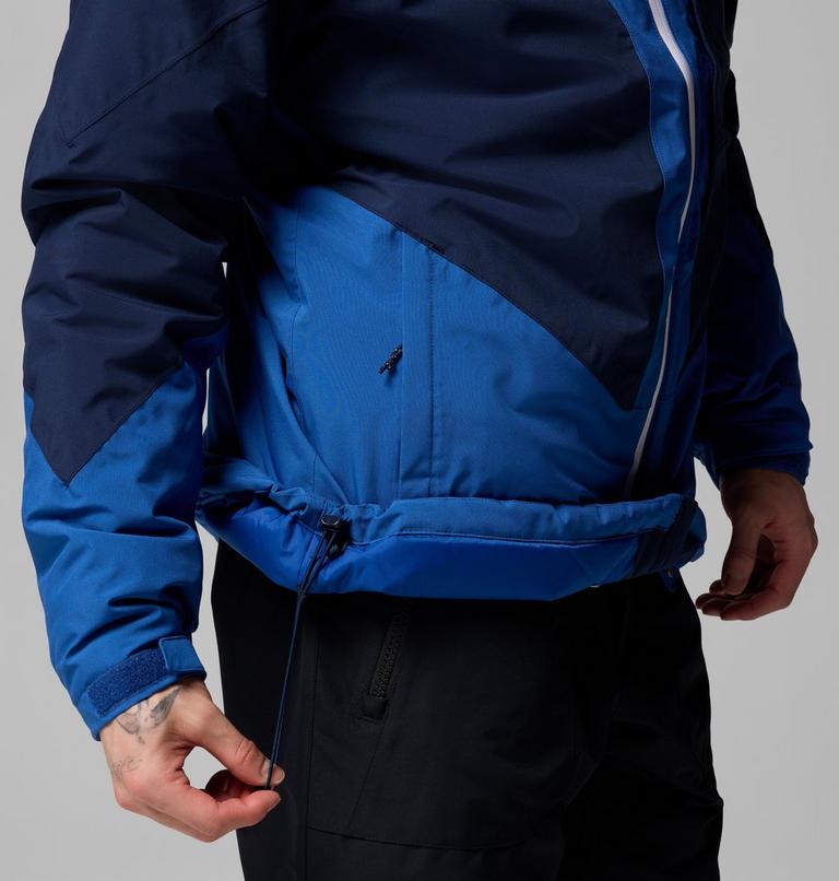 Chaqueta de esquí impermeable Powder Prime para hombre, Color: Mountain Blue, Collegiate Navy, image 11