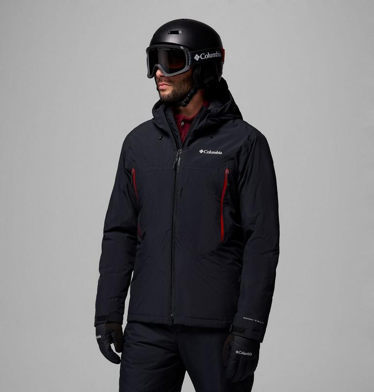 Chaqueta de esquí impermeable Liftline para hombre, Color: Black, image 4