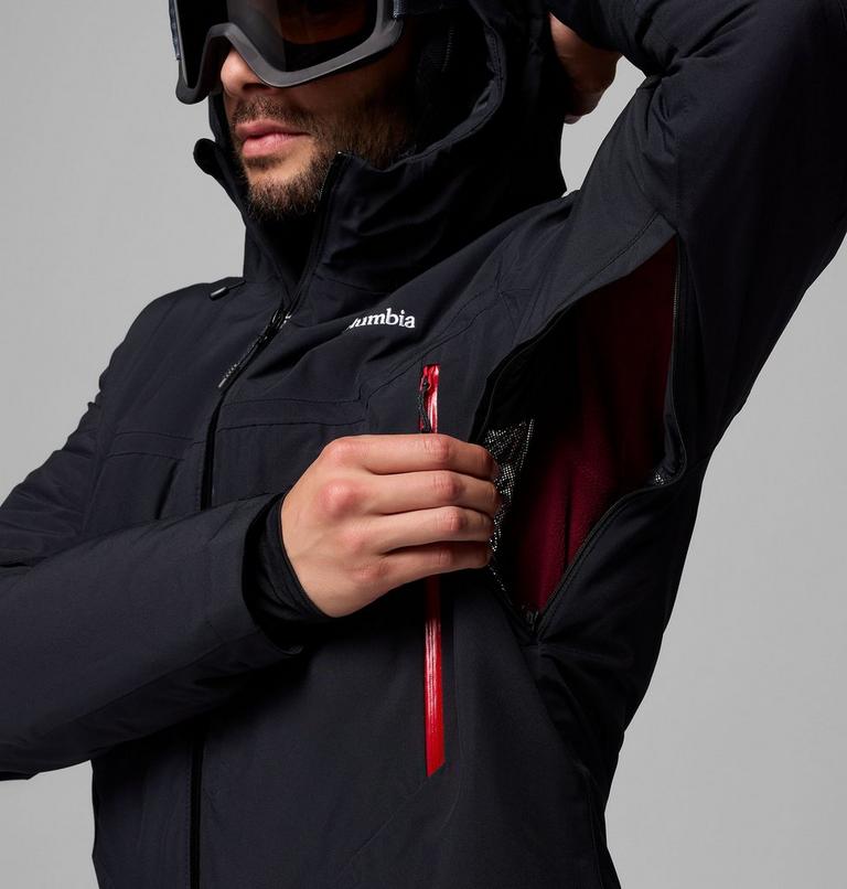Chaqueta de esquí impermeable Liftline para hombre, Color: Black, image 9
