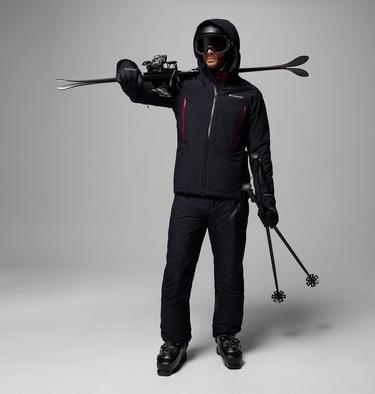 Men's Liftline Waterproof Ski Jacket, Color: Black, image 6