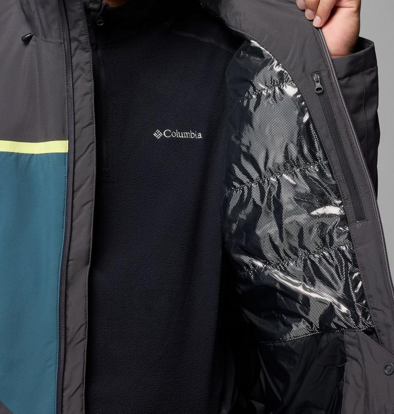 Chaqueta de esquí impermeable Liftline para hombre, Color: Shark, Everblue, image 6
